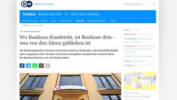 Screenshot der Seite
