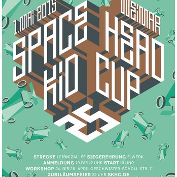 Plakat zum SpaceKidHeadCup 2015