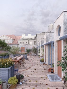 Roof garden perspective (designers: Gord von Campe, Johannes Damm, Franka Frye)