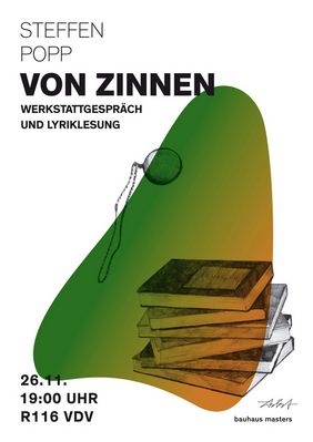 Plakat mit Infos zur Veranstaltung