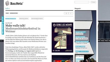 Screenshot der Seite