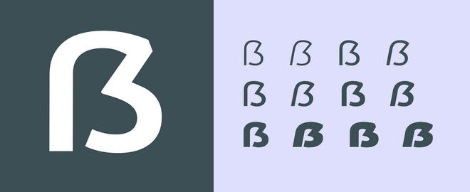 Versal-Eszett Schriftmuster Bild der verschiedenen Schriftschnitte