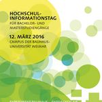 Das Plakat zum Hochschulinformationstag »hit« 2016
