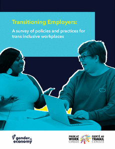 Cover of the survey: »Transitioning Employers«