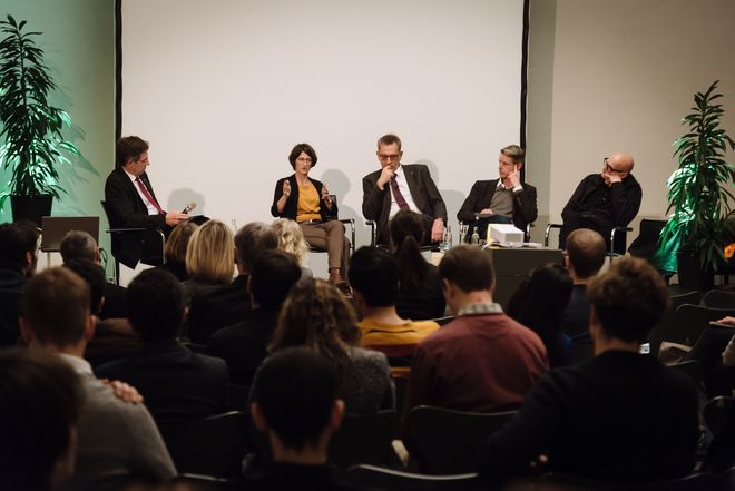 Foto des Wissenschaftstags 2019 an der Bauhaus-Universität Weimar