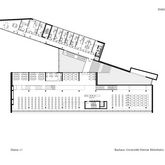 Grundriss der Bibliothek Ebene plus eins