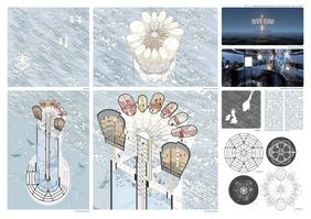 Finalist*in: Paul Zimmermann · Victoria Grossardt, Bauhaus-Universität Weimar, Lehrstuhl für Konstruktives Entwerfen und Tragwerkslehre · Prof. Dr.-Ing. Jürgen Ruth Entwurf der Finalisten Paul Zimmermann und Victoria Grossardt