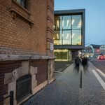 Nacht, Universitätsbibliothek, Gebäude