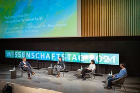 Der Wissenschaftstag fand in diesem Jahr als hybrides Veranstaltungsformat statt. (Foto: Thomas Müller)
