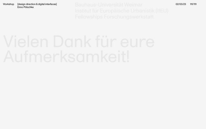 Auszug aus Folien der Präsentation Wissenschaftskommunikation & Erscheinungsbild [Workshop] von Enno Pötschke.