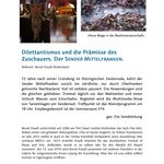 Bernd Krauß ist zu Gast in der Veranstaltungsreihe »Neue Wege in die Medienwissenschaft«.
