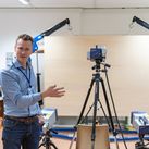 Foto von der Veranstaltung Lange Nacht der Wissenschaften Weimar 2019. Versuch.