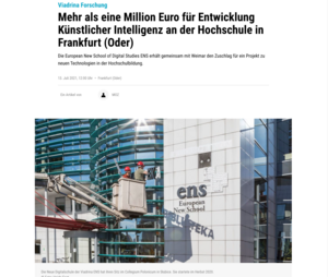 Screenshot Website Märkische Oderzeitung