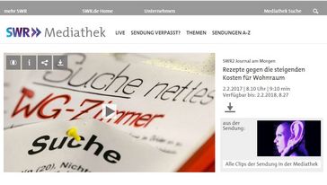 Screenshot der Seite