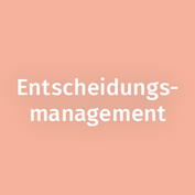 Bereich Entscheidungsmanagement oder (Unternehmens-) Beratung für die Massenmedien und Unterhaltungsindustrie
