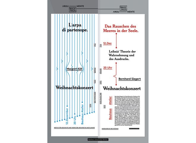© Bauhaus-Institut für Geschichte und Theorie der Architektur und Planung