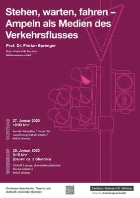 Plakat zur Veranstaltung
