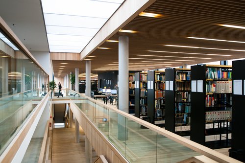 Die Universitätsbibliothek Weimar hat Ihre Jahresbilanz für 2017 vorgestellt (Foto: Lukas Loeffler)