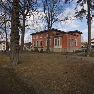 Ansicht auf die Weimarer Medienvilla 