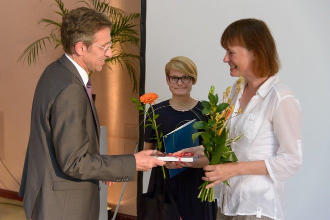 Prof. Speitkamp ehrt Stipendiaten und Förderer der Deutschlandstipendien