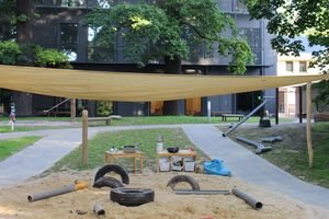 Blick auf die Kita Campus.Kinder (Foto: Anett Grobe)