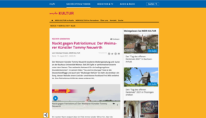 Artikel und Audiospur des Interviews mit dem Künstler 