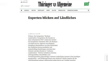 Screenshot der Seite