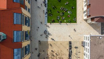 Campus von oben, Foto: Thomas Müller