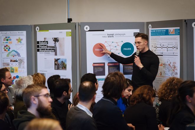 Foto des Wissenschaftstags 2019 an der Bauhaus-Universität Weimar
