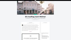 Screenshot der Website