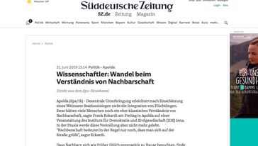 Screenshot der Seite