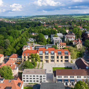 Der Campus der Bauhaus-Universität Weimar. Foto: Thomas Müller
