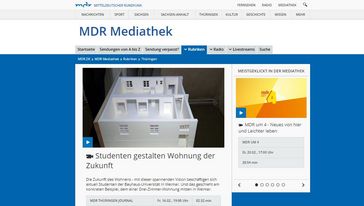 Screenshot der Seite