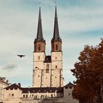 Überwachte Türme der Marktkirche Halle