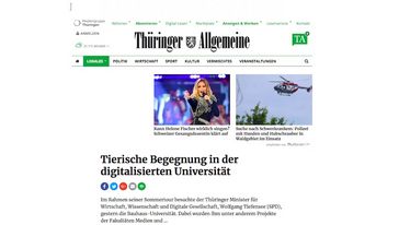 Screenshot der Seite