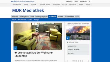 Screenshot der Seite