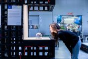 Hannes 'Maschine die auf Gott wartet' (machine waiting for god) at Ars Electronica 2019