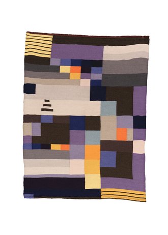 Ruth Consemueller. Wandteppich (Gobelin) Wolle, gewebt. 1926. Foto: Tobias Adam. 95x70 cm. Invnr. 50; Bestand Kustodie; © Archiv der Moderne