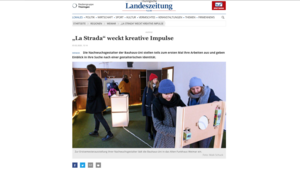 Screenshot der Website