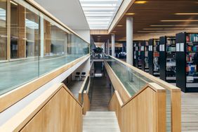 Universitätsbibliothek von innen. Foto: Markus Glahn