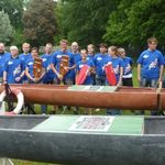 Das Betonkanu-Regatta-Team der Bauhaus-Universität Weimar (Bauhaus-Universität Weimar)