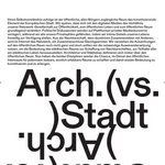 Plakat zur Antrittsvorlesung