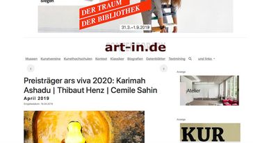 Screenshot der Seite