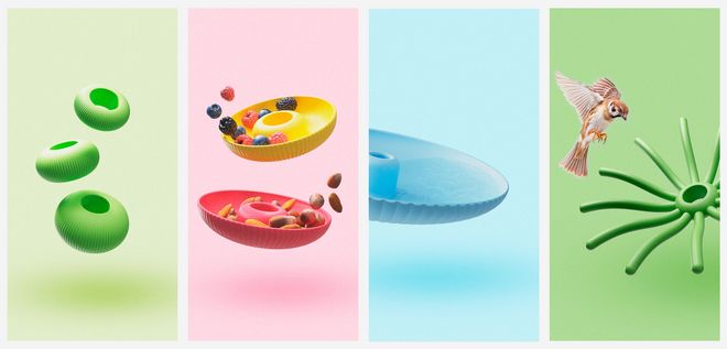 Aufnahmen der einzelnen Module der Station