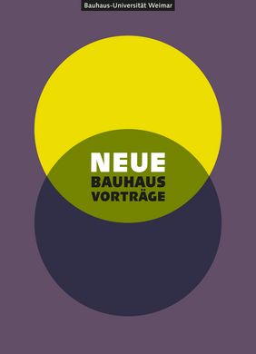 Titelbild der »Neuen Bauhausvorträge«
