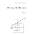 Deckblattansicht vom Wissensspeicher mit Text und einer technischen Zeichnung.