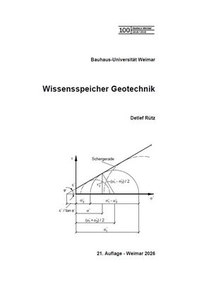 Deckblattansicht vom Wissensspeicher mit Text und einer technischen Zeichnung.