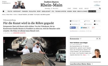 Screenshot der Website