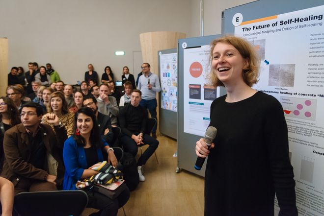 Foto des Wissenschaftstags 2019 an der Bauhaus-Universität Weimar