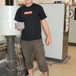 Christoph Weber, Gewinner des Wettbewerbs &quot;Hochfester Beton&quot; (Bauhaus-Universität Weimar)
